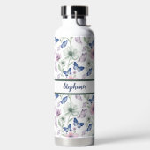 D'eau Bouteille Fleurie Papillon Bleu – Cadeau Jardin Do (Droite)