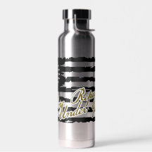 Bouteille isolée à vide en cuivre d'une seule répu