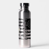 D'eau Bouteille isolée à vide en cuivre d'une seule répu (Plage)