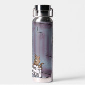 D'eau Bouteille isolée de cuivre de cuve de mendiant (Arrière)