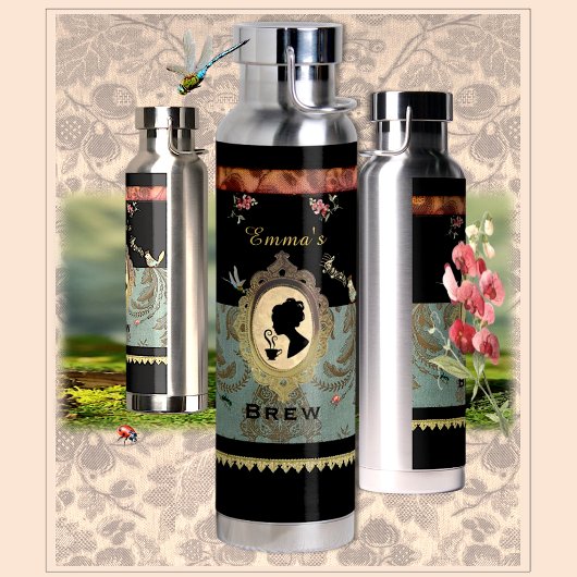 D'eau Bouteille isotherme de jardin rococo pour infusion