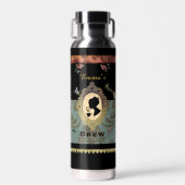 D'eau Bouteille isotherme de jardin rococo pour infusion (Avant)