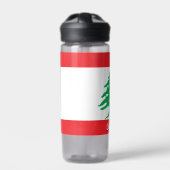 D'eau Bouteille libanaise, drapeau patriotique libanais (Extérieur)