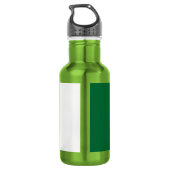 D'eau Bouteille Liberty avec drapeau d'Algérie (Dos)