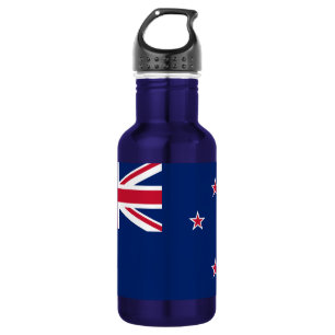 D'eau Bouteille Liberty avec drapeau de la Nouvelle-Zéla