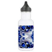 D'eau Bouteille Liberty Couleurs Bleues Blanches (Droite)