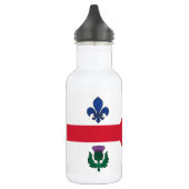 D'eau Bouteille Liberty drapeau de Montréal (Gauche)