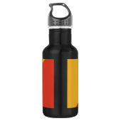 D'eau Bouteille Liberty du drapeau bhoutanais (Dos)