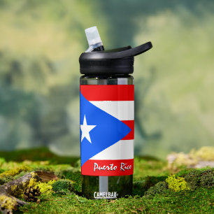 D'eau Bouteille Porto Rico, drapeau patriotique portoric