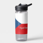 D'eau Bouteille République tchèque, Drapeau tchèque patr (Gauche)
