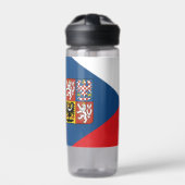 D'eau Bouteille République tchèque, Drapeau tchèque patr (Extérieur)