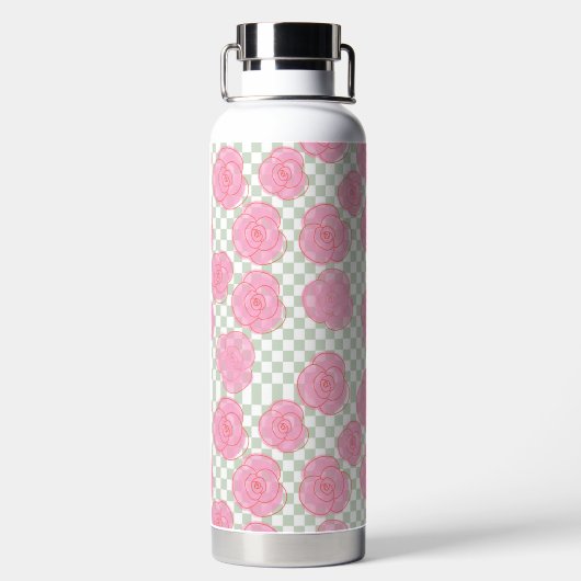 D'eau Bouteille rose roses (Plage)