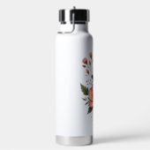 D'eau Bouteille Thermique avec Papillon et Fleurs (Évier)