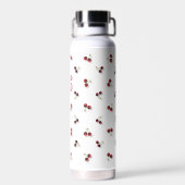 D'eau Bouteille thermique de cerises (Arrière)