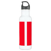 D'eau CANADA. Drapeau canadien. Patriotique. Bouteille d (Dos)