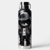 D'eau Custom Water Bottle Style: Bouteille isolée sous v (Avant)