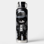 D'eau Custom Water Bottle Style: Bouteille isolée sous v (Plage)
