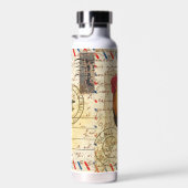 D'eau Découpage Ephemera coq grange ferme eau bouteille (Plage)