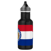 D'eau Drapeau de l'État du Missouri Bouteille de la libe (Droite)