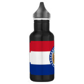 D'eau Drapeau de l'État du Missouri Bouteille de la libe (Gauche)