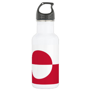 D'eau Drapeau du Groenland Bouteille de la liberté