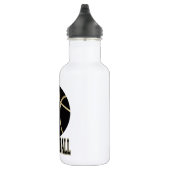 D'eau En Acier Inoxydable Bouteille de basket-ball - 32 oz (Droite)