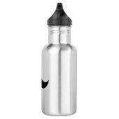 D'eau En Acier Inoxydable Bouteille de moustache (Droite)