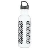 D'eau En Acier Inoxydable Bouteille - Flèche de neige graphique (Dos)