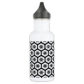 D'eau En Acier Inoxydable Bouteille - Flocon de neige graphique (Gauche)