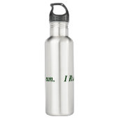 D'eau En Acier Inoxydable Bouteille - Je Cours ... (Dos)