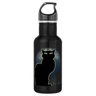 D'eau En Acier Inoxydable Chat Bouteille Amoureux des chats personnalisée