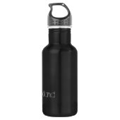 D'eau En Acier Inoxydable Terre-Neuve Bouteille sportive (Dos)