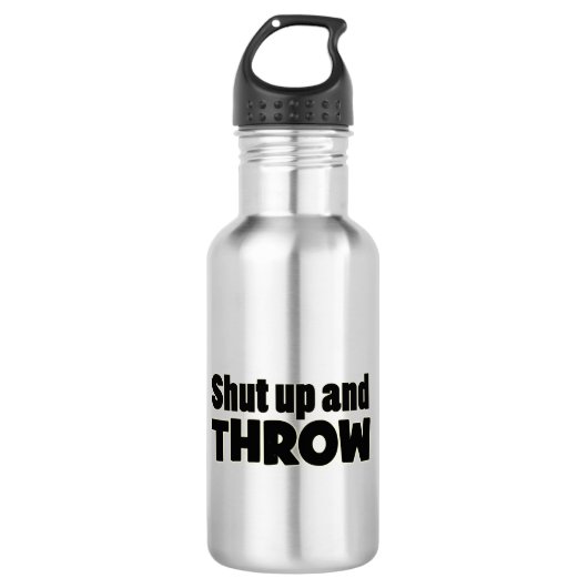 D'eau Fermez et jetez la bouteille de javelot de disque (Devant)