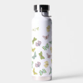 D'eau Fille papillons bouteille rose (Gauche)