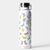 D'eau Fille papillons bouteille rose (Arrière)