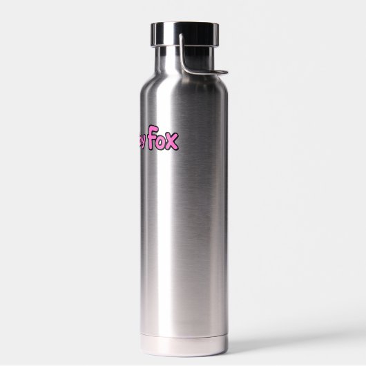 D'eau FitbyFox Fondamentaux - Bouteille isolée (Gauche)