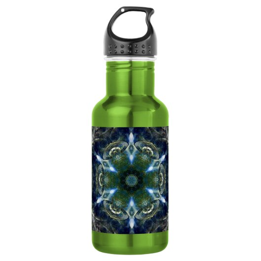 D'eau Folk Mandala Bouteille en acier inoxydable (Devant)