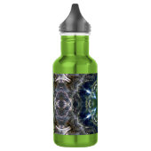 D'eau Folk Mandala Bouteille en acier inoxydable (Gauche)