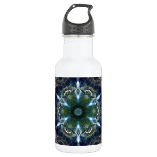 D'eau Folk Mandala Bouteille en acier inoxydable