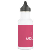 D'eau J'ai la bouteille de Misophonia - rose (Gauche)
