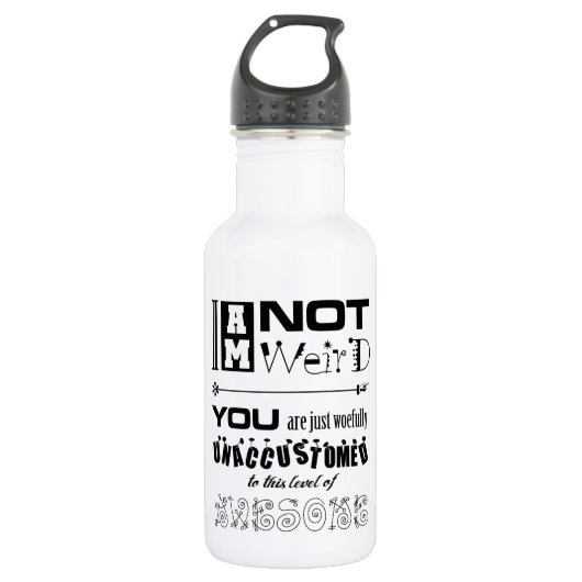 D'eau Je ne suis pas une étrange bouteille de liberté (Devant)