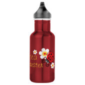 D'eau Ladybug filles nom rouge rose petite bouteille de  (Droite)