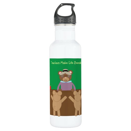 D'eau Les enseignants font la vie de la bouteille de lib (Devant)