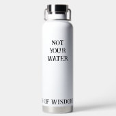 D'eau "Let It Bee" Thor Cuivre Vacuum Bouteille Isolée (Plage)