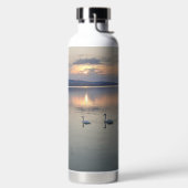 D'eau Lever de soleil près du lac des cygnes - Bouteille (Droite)
