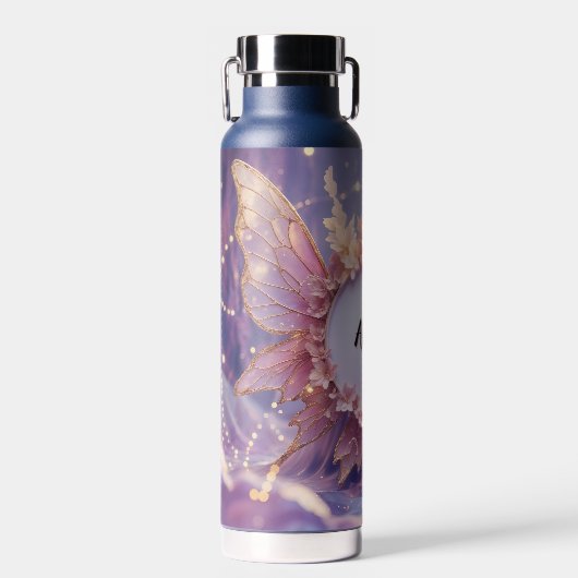 D'eau Nom personnalisé Fée Florale Thème : Bouteille d'e (Avant)