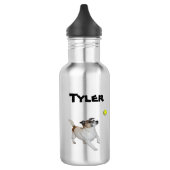 D'eau Nom Tyler Avec Des Terriers Renard, Bouteille D'Ea (Gauche)
