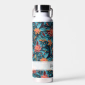 D'eau Papier floral sans soudure motif Nom Bouteille d'e (Avant)