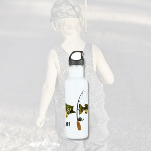 D'eau Pêche Papa Bouteille en acier inoxydable