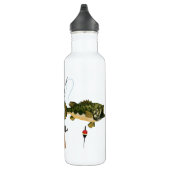 D'eau Pêche Papa Bouteille en acier inoxydable (Droite)